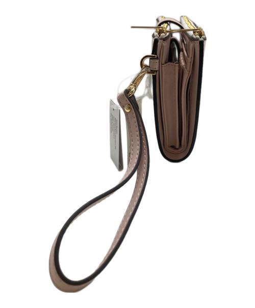 MICHAEL KORS（マイケル・コース）MICHAEL KORS (マイケル・コース) 2つ折り財布 ホワイト×ピンク 未使用品の古着・服飾アイテム