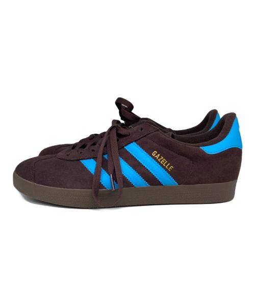 adidas（アディダス）adidas (アディダス) GAZELLE SHADOW BROWN ブラウン×ブルー サイズ:27.5の古着・服飾アイテム