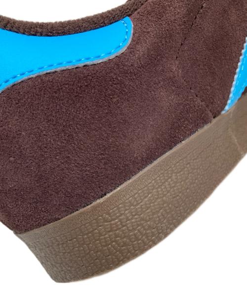 adidas（アディダス）adidas (アディダス) GAZELLE SHADOW BROWN ブラウン×ブルー サイズ:27.5の古着・服飾アイテム