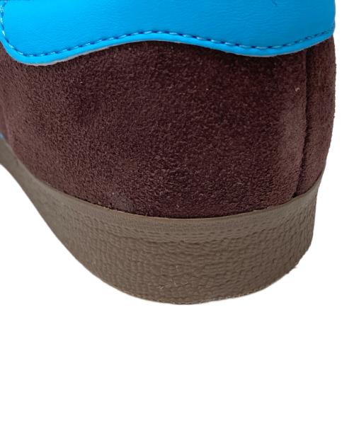 adidas（アディダス）adidas (アディダス) GAZELLE SHADOW BROWN ブラウン×ブルー サイズ:27.5の古着・服飾アイテム