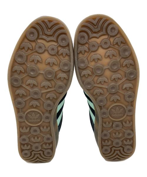 adidas（アディダス）adidas (アディダス) GAZELLE INDOOR CORE BLACK ミントグリーン×ブラック サイズ:27.5の古着・服飾アイテム