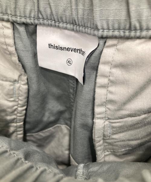 thisisneverthat（ディスイズネバーザット）thisisneverthat (ディスイズネバーザット) カーゴパンツ グレー サイズ:XLの古着・服飾アイテム