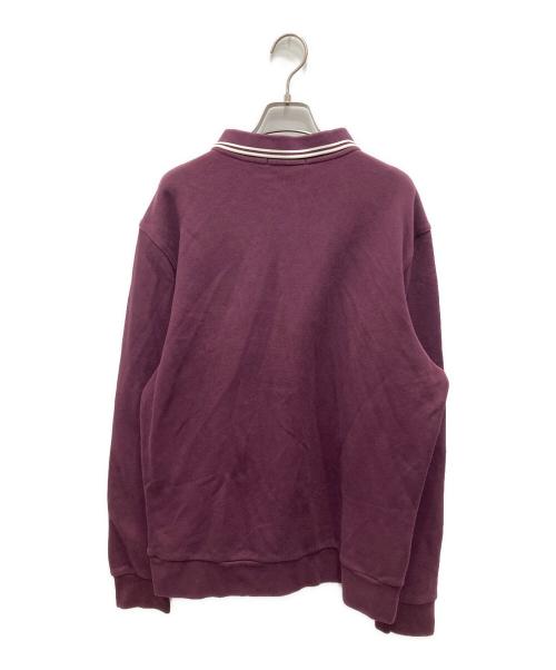 FRED PERRY（フレッドペリー）FRED PERRY (フレッドペリー) 長袖ポロシャツ ボルドー サイズ:Lの古着・服飾アイテム