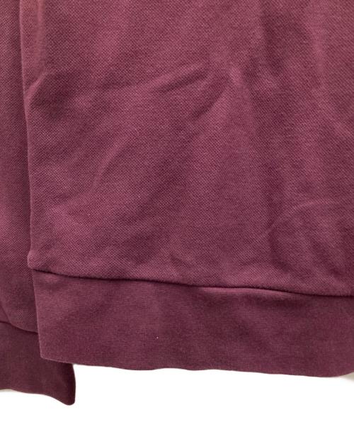 FRED PERRY（フレッドペリー）FRED PERRY (フレッドペリー) 長袖ポロシャツ ボルドー サイズ:Lの古着・服飾アイテム