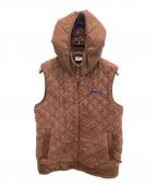 Patagoniaパタゴニア）の古着「ロスガトス フーデットフリースベスト」｜ベージュ