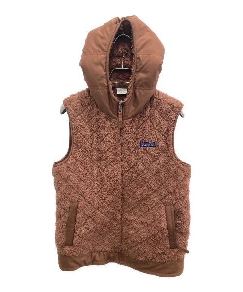 Patagonia（パタゴニア）Patagonia (パタゴニア) ロスガトス フーデットフリースベスト ベージュ サイズ:Sの古着・服飾アイテム