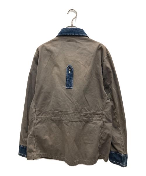 AVIREX（アヴィレックス）AVIREX (アヴィレックス) リメイクコンバットジャケット ベージュ サイズ:XLの古着・服飾アイテム