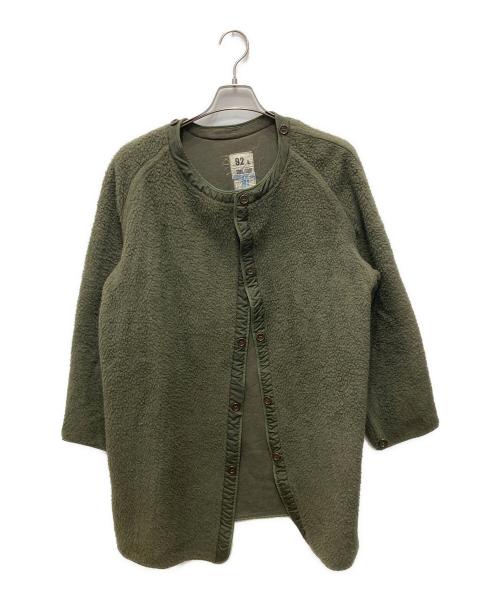 French Army（フランス軍）French Army (フレンチアーミー) カーディガン オリーブ サイズ:Lの古着・服飾アイテム