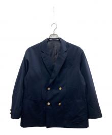 GLOSTER（グロスター）の古着「金釦ダブルジャケット」｜ネイビー