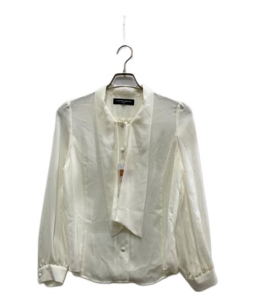 UNITED ARROWS TOKYO（ユナイテッドアローズトウキョウ）UNITED ARROWS TOKYO (ユナイテッドアローズトウキョウ) ボウタイブラウス アイボリー サイズ:40の古着・服飾アイテム