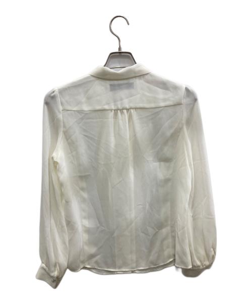 UNITED ARROWS TOKYO（ユナイテッドアローズトウキョウ）UNITED ARROWS TOKYO (ユナイテッドアローズトウキョウ) ボウタイブラウス アイボリー サイズ:40の古着・服飾アイテム