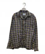 Pilgrimピルグリム）の古着「60Sチェックシャツ」｜グレー