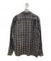 Pilgrim (ピルグリム) 60Sチェックシャツ グレー サイズ:M：12000円