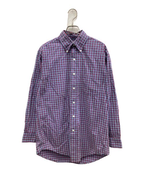 BROOKS BROTHERS（ブルックスブラザーズ）BROOKS BROTHERS (ブルックスブラザーズ) チェックシャツ ネイビー×レッド サイズ:Sの古着・服飾アイテム