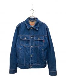DIESEL（ディーゼル）の古着「Regular-fit trucker jacket/レギュラーフィット・トラッカージャケット」｜インディゴ