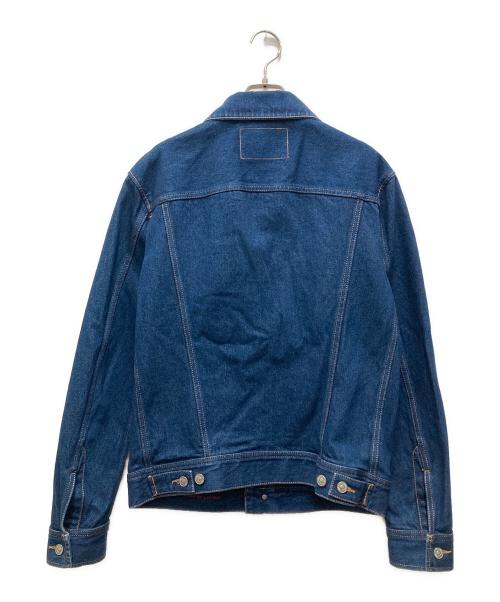DIESEL（ディーゼル）DIESEL (ディーゼル) Regular-fit trucker jacket/レギュラーフィット・トラッカージャケット インディゴ サイズ:Sの古着・服飾アイテム