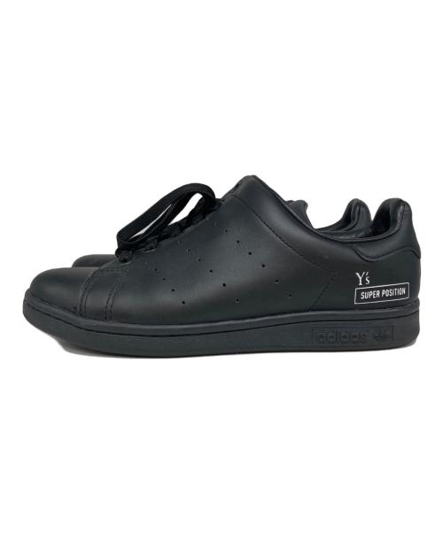 adidas（アディダス）adidas (アディダス) Y's (ワイズ) DIAGONAL STAN SMITH ブラック サイズ:23cmの古着・服飾アイテム
