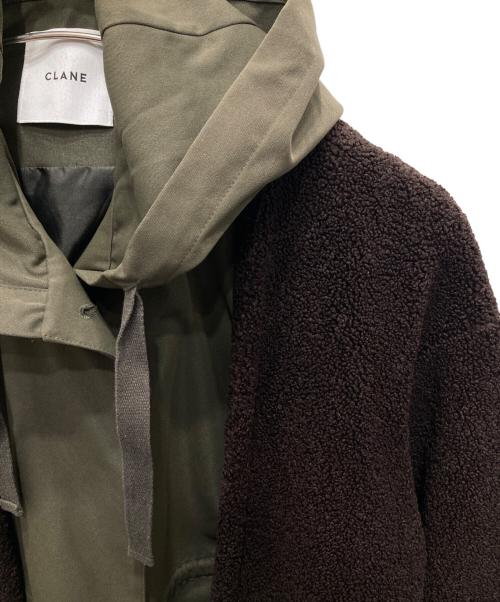 CLANE（クラネ）CLANE (クラネ) MILITARY LAYER BOA COAT カーキ サイズ:１の古着・服飾アイテム
