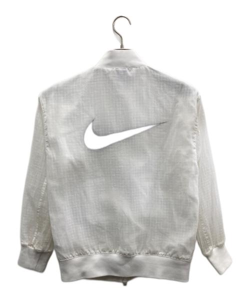 NIKE（ナイキ）NIKE (ナイキ) ボンバージャケット ホワイト サイズ:XSの古着・服飾アイテム