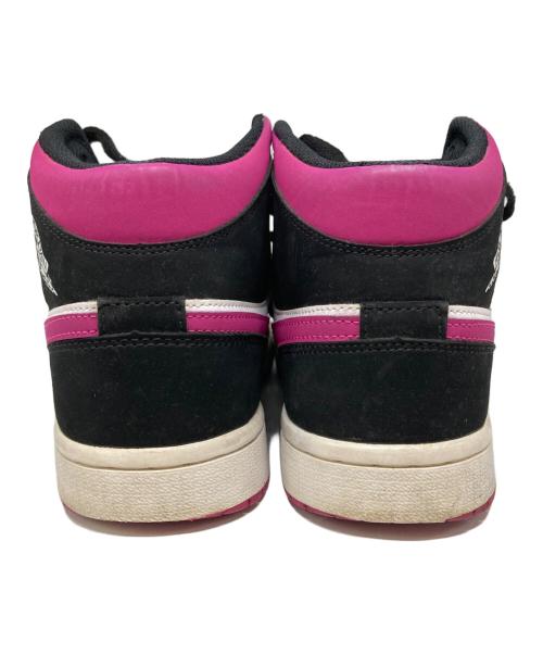 NIKE（ナイキ）NIKE (ナイキ) AIR JORDAN 1 MID ホワイト×パープル サイズ:25cmの古着・服飾アイテム