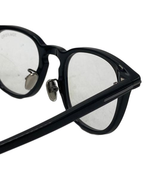 TOM FORD（トムフォード）TOM FORD (トムフォード) ウェリントン型眼鏡 ブラック サイズ:48□22 145の古着・服飾アイテム