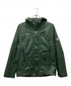 MAMMUTマムート）の古着「マイクロレイヤー2.0 ハードシェルフーデッドジャケット」｜グリーン