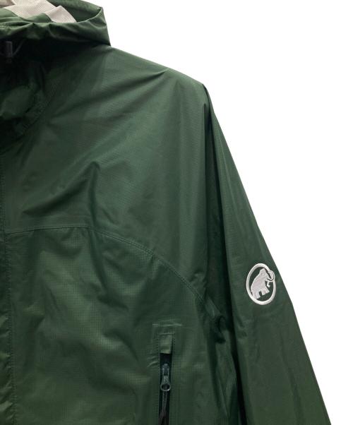 MAMMUT（マムート）MAMMUT (マムート) マイクロレイヤー2.0 ハードシェルフーデッドジャケット グリーン サイズ:Lの古着・服飾アイテム