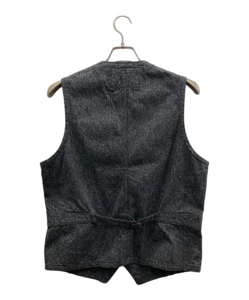 SUGAR CANE（シュガーケーン）SUGAR CANE (シュガーケーン) 9oz. BLACK COVERT WORK VEST グレー サイズ:38の古着・服飾アイテム