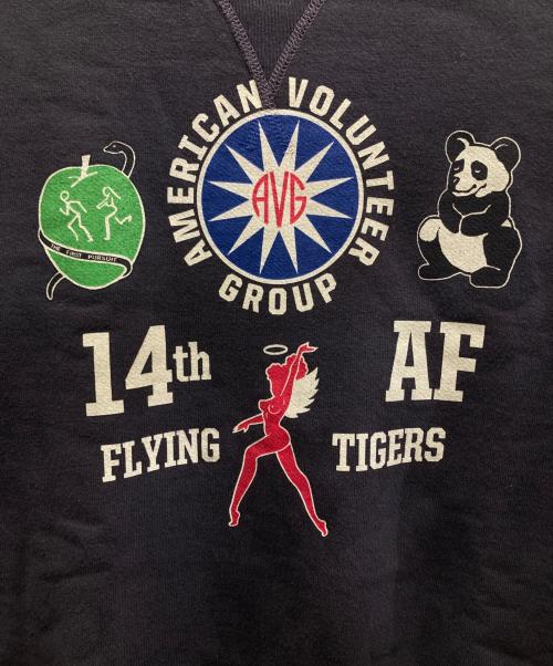 BUZZ RICKSON'S（バズリクソンズ）BUZZ RICKSON'S (バズリクソンズ) SET-IN CREW SWEAT ブラック サイズ:Mの古着・服飾アイテム