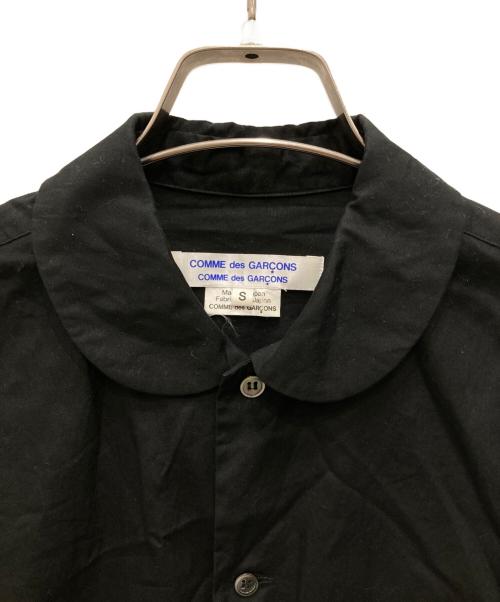 COMME des GARCONS（コムデギャルソン）COMME des GARCONS (コムデギャルソン) 丸襟シャツ ブラック サイズ:Sの古着・服飾アイテム