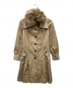 BURBERRY BLUE LABELバーバリーロンドンブルーレーベル）の古着「トレンチコート」｜ベージュ