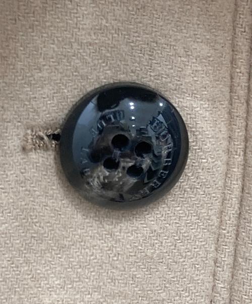 BURBERRY BLUE LABEL（バーバリーロンドンブルーレーベル）BURBERRY BLUE LABEL (バーバリーロンドンブルーレーベル) ウールトレンチコート ベージュ サイズ:38の古着・服飾アイテム