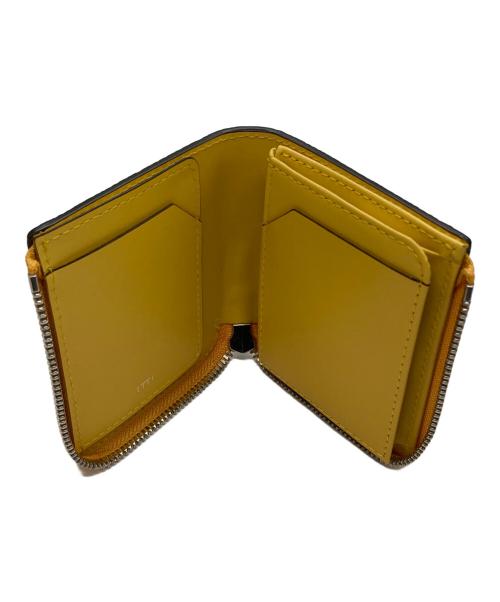 ITTI（イッチ）ITTI (イッチ) CRISTY VERY COMPACT ウォレット イエロー×オレンジの古着・服飾アイテム