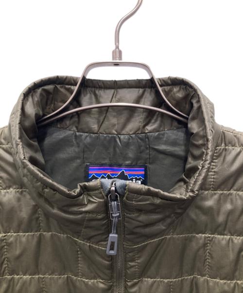 Patagonia（パタゴニア）Patagonia (パタゴニア) NANO PUFF VEST/ナノ・パフ・ベスト カーキ サイズ:Lの古着・服飾アイテム
