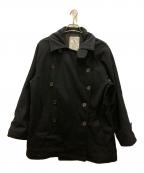 waiperワイパー）の古着「ウールコート」｜ネイビー