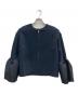 Heve（ヘイヴ）の古着「ジップアップ ブラウス」｜ネイビー