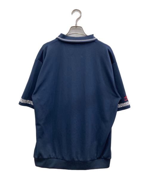 HOTELPALACE（ホテルパレス）HOTELPALACE (ホテルパレス) UMBRO (アンブロ) ゲームシャツ ネイビー サイズ:Mの古着・服飾アイテム