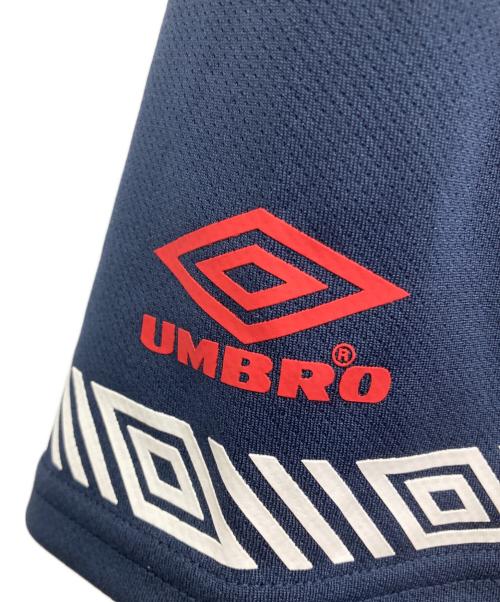 HOTELPALACE（ホテルパレス）HOTELPALACE (ホテルパレス) UMBRO (アンブロ) ゲームシャツ ネイビー サイズ:Mの古着・服飾アイテム