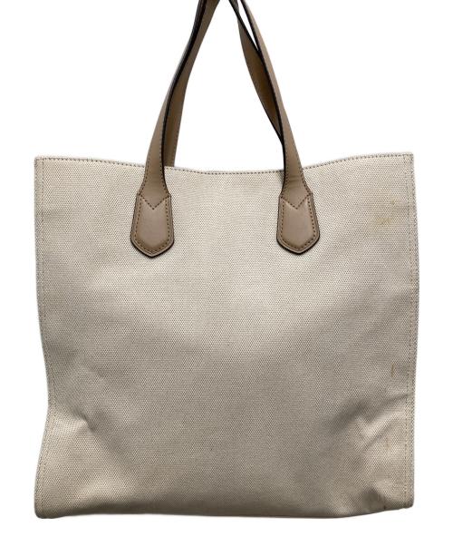 MICHAEL KORS（マイケル・コース）MICHAEL KORS (マイケル・コース) KEMPNERストライプ トートバッグ ベージュの古着・服飾アイテム