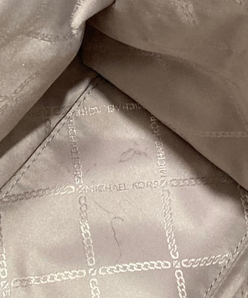 MICHAEL KORS（マイケル・コース）MICHAEL KORS (マイケル・コース) KEMPNERストライプ トートバッグ ベージュの古着・服飾アイテム