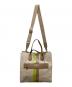 MICHAEL KORS (マイケル・コース) KEMPNERストライプ トートバッグ ベージュ：14000円