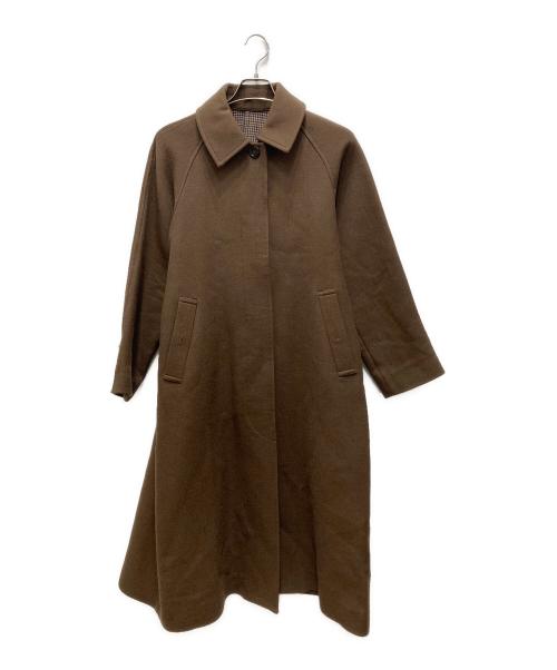 bractment（ブラクトメント）bractment (ブラクトメント) メルトンコート ブラウン サイズ:36の古着・服飾アイテム