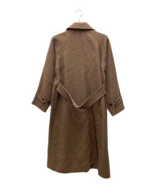 bractment（ブラクトメント）bractment (ブラクトメント) メルトンコート ブラウン サイズ:36の古着・服飾アイテム