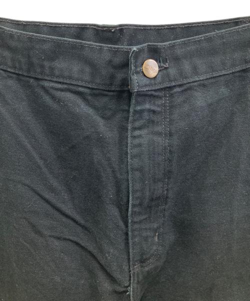 CarHartt（カーハート）CarHartt (カーハート) ダック地ペインターパンツ ブラック サイズ:40×30の古着・服飾アイテム