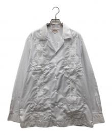 my cuban store（マイキューバシャツ）の古着「キューバシャツ」｜ホワイト