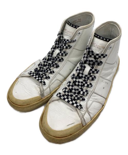 Saint Laurent Paris（サンローランパリ）Saint Laurent Paris (サンローランパリ) SL/37Ｍ ホワイト サイズ:41　1/2の古着・服飾アイテム