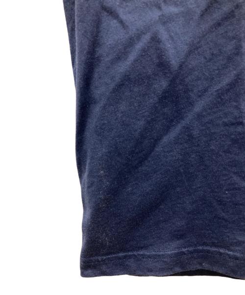 SUPREME（シュプリーム）Supreme (シュプリーム) Split S/S Top Tee/スプリット エスエス トップ ティー ブルー×ネイビー サイズ:Sの古着・服飾アイテム