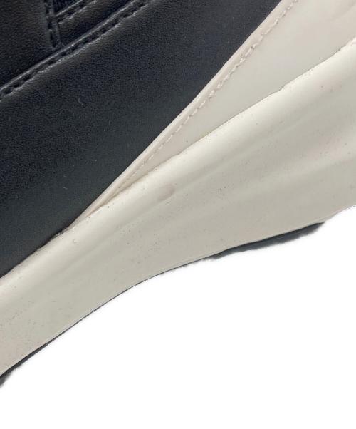 LANVIN en Bleu（ランバンオンブルー）LANVIN en Bleu (ランバンオンブルー) サイドゴアミッドカットスニーカー ブラック サイズ:23.0の古着・服飾アイテム