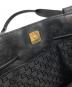 中古・古着 GUCCI (グッチ) レザーハンドバッグ ブラック：13000円