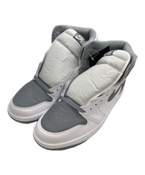NIKE（ナイキ）NIKE (ナイキ) AIR JORDAN 1 RETRO HIGH OG ホワイト サイズ:27.5 未使用品の古着・服飾アイテム